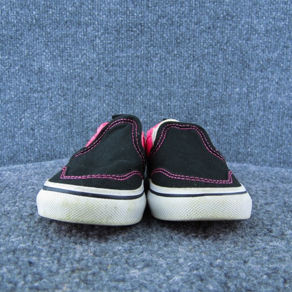 Nike‎ Girls Slip-On Shoes Black Fabric Slip On Size T 7 Medium - Picture 2 of 9